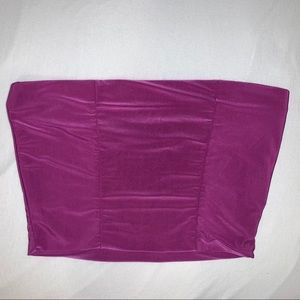 Slinky Bandeau Crop Top